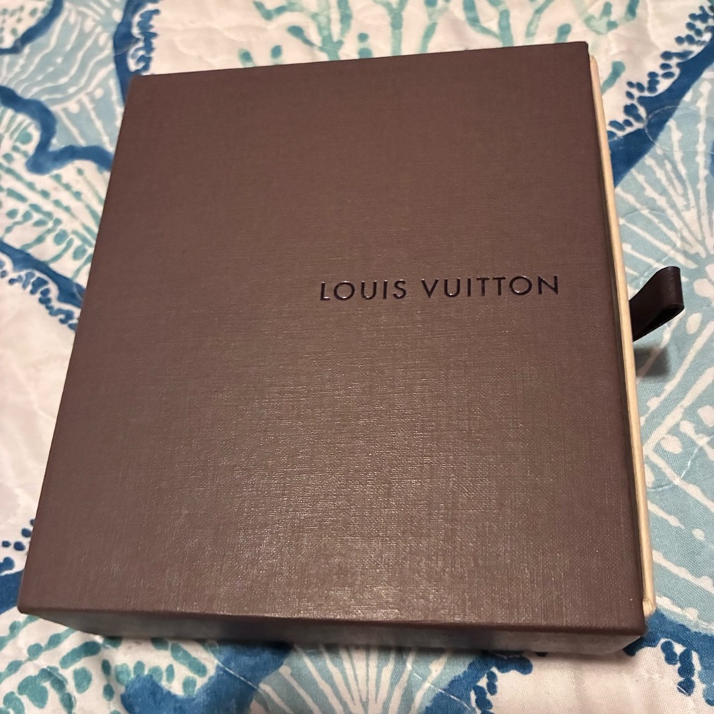 Louis Vuitton Dark Brown Box | 6 X 5 inc